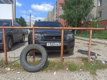 4 599 р. Решётка радиатора DM-Style  Renault Duster  HS (2010-2015) дорестайлинг (Без сетки, Неокрашенная глянец (под окраску))  с доставкой в г. Королёв. Увеличить фотографию 6