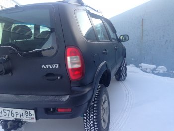 1 799 р. Арки крыльев Кураж 2  Chevrolet Niva  2123 (2002-2008), Лада 2123 (Нива Шевроле) (2002-2008) (Неокрашенные)  с доставкой в г. Королёв. Увеличить фотографию 6