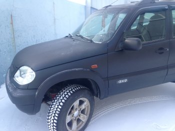 1 799 р. Арки крыльев Кураж 2  Chevrolet Niva  2123 (2002-2008), Лада 2123 (Нива Шевроле) (2002-2008) (Неокрашенные)  с доставкой в г. Королёв. Увеличить фотографию 5