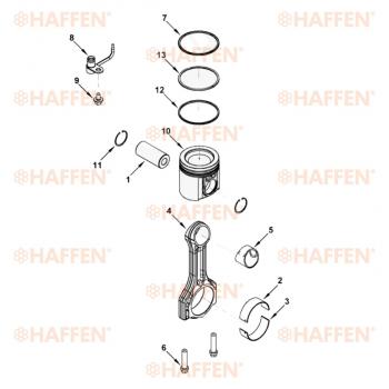 679 р. Форсунка охлаждения поршня ISF2.8 (5257526) HAFFEN ГАЗ Соболь 2217 автобус дорестайлинг  (1998-2002)  с доставкой в г. Королёв. Увеличить фотографию 4