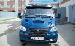 3 519 р. Пластиковый капот Super-Sport ГАЗ Баргузин 2217 автобус 2-ой рестайлинг (2010-2025) (Неокрашенный)  с доставкой в г. Королёв. Увеличить фотографию 2