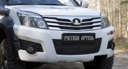 2 279 р. Защитная сетка решетки переднего бампера РА Great Wall Hover H3  дорестайлинг (2010-2014)  с доставкой в г. Королёв. Увеличить фотографию 3