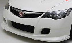 18 999 р. Передний бампер INGS Extreem  Honda Civic  FD (2005-2011) седан дорестайлинг, седан рестайлинг (Неокрашенный)  с доставкой в г. Королёв. Увеличить фотографию 2