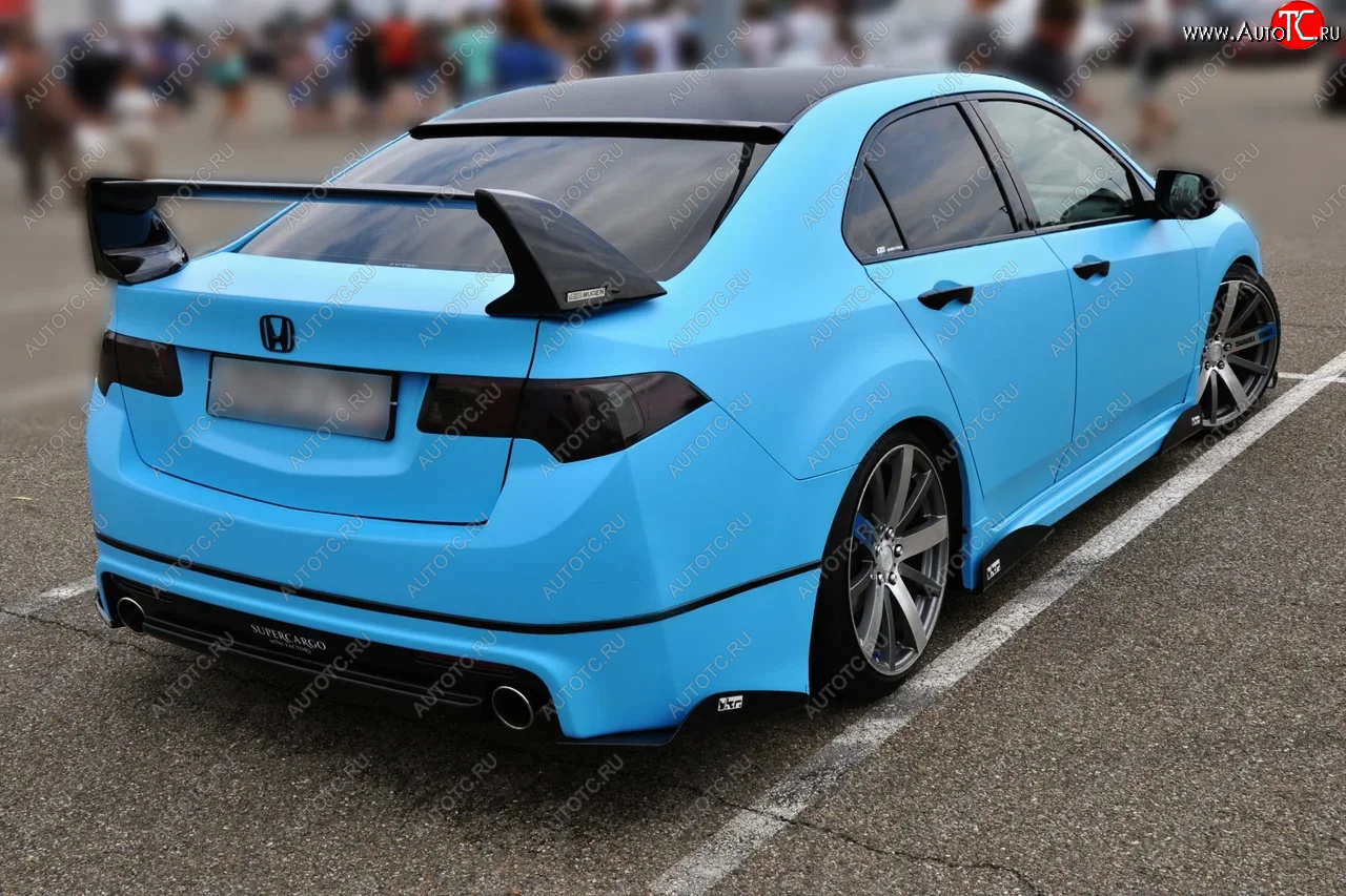 6 549 р. Спойлер Mugen  Honda Civic  FD (2005-2011) седан дорестайлинг, седан рестайлинг (Неокрашенные)  с доставкой в г. Королёв