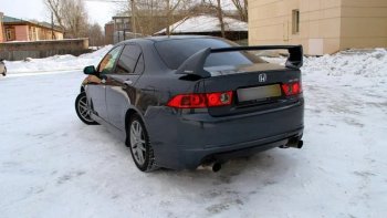 6 799 р. Спойлер Mugen  Honda Accord  CL (2002-2008) седан дорестайлинг, седан рестайлинг (Неокрашенные)  с доставкой в г. Королёв. Увеличить фотографию 2