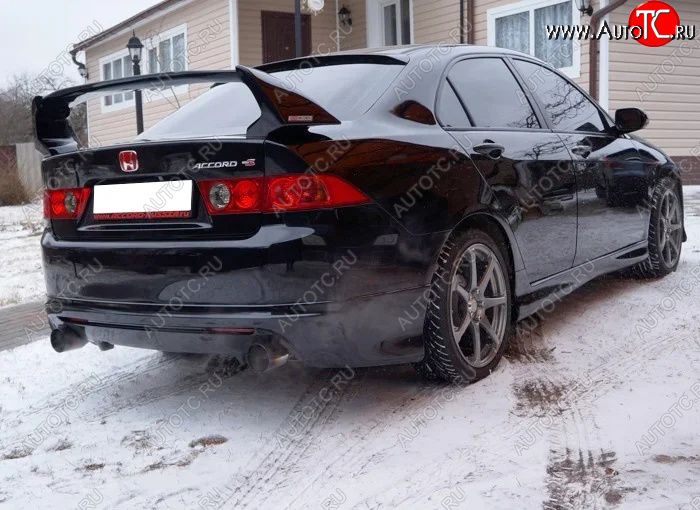 6 799 р. Спойлер Mugen  Honda Accord  CL (2002-2008) седан дорестайлинг, седан рестайлинг (Неокрашенные)  с доставкой в г. Королёв