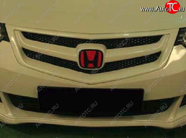 5 399 р. Решётка радиатора Sport Style Honda Accord CU седан дорестайлинг (2008-2011) (Неокрашенная)  с доставкой в г. Королёв