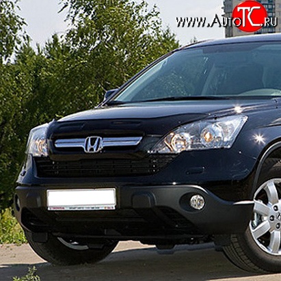 4 599 р. Дефлектор капота NovLine Honda CR-V RE1,RE2,RE3,RE4,RE5,RE7 дорестайлинг (2007-2010)  с доставкой в г. Королёв