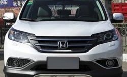 Накладка на передний бампер CT Honda CR-V RM1,RM3,RM4 дорестайлинг (2012-2015)