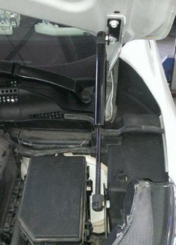 4 199 р. Упоры капота Pomogator Honda CR-V RM1,RM3,RM4 дорестайлинг (2012-2015)  с доставкой в г. Королёв. Увеличить фотографию 2