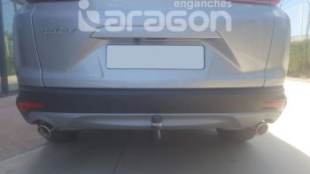 68 599 р. Фаркоп Aragon.(шар V) Honda CR-V RM1,RM3,RM4 рестайлинг (2014-2018)  с доставкой в г. Королёв. Увеличить фотографию 2