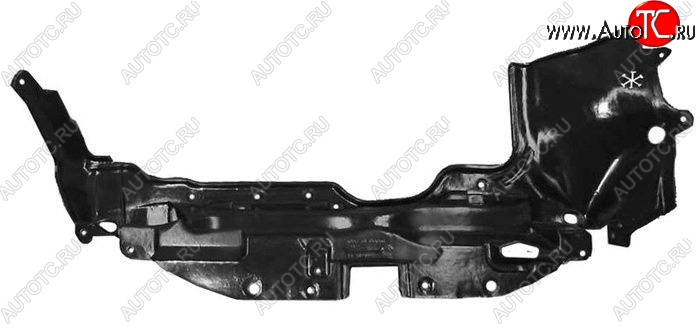 2 599 р. Защита двигателя SAT (под бампером)  Honda CR-V  RD1,RD2,RD3 (1995-2001)  дорестайлинг, рестайлинг  с доставкой в г. Королёв