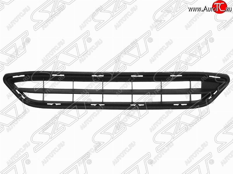 1 499 р. Решетка в передний бампер SAT (центральная)  Honda CR-V  RM1,RM3,RM4 (2014-2018) рестайлинг  с доставкой в г. Королёв