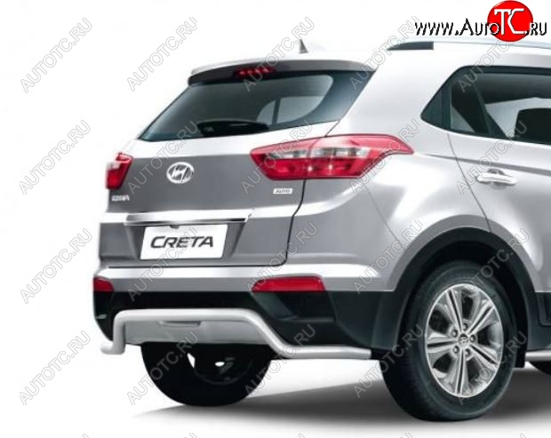 17 999 р. Защита заднего бампера Petroil Tuning Hyundai Creta GS дорестайлинг (2015-2019)  с доставкой в г. Королёв