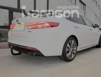 22 699 р. Фаркоп Aragon.(шар V) KIA Optima JF седан рестайлинг (2018-2020)  с доставкой в г. Королёв. Увеличить фотографию 3