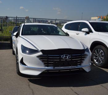 Дефлектор капота SIM Hyundai (Хюндаи) Sonata (Соната)  DN8 (2019-2022) DN8