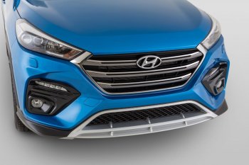 21 899 р. Передний бампер YT Hyundai Tucson TL дорестайлинг (2015-2018) (Неокрашенный)  с доставкой в г. Королёв. Увеличить фотографию 5