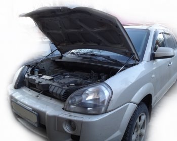 Упоры капота Russtal Hyundai Tucson JM (2004-2010)