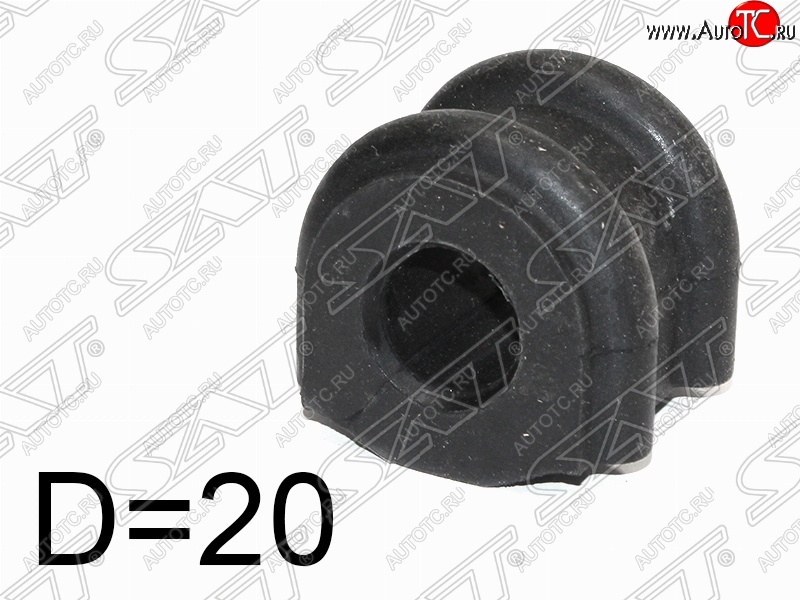 176 р. Резиновая втулка переднего стабилизатора (D=20) SAT  Hyundai Tucson  JM (2004-2010), KIA Sorento  BL (2006-2010), KIA Sportage  2 JE,KM (2004-2010)  с доставкой в г. Королёв