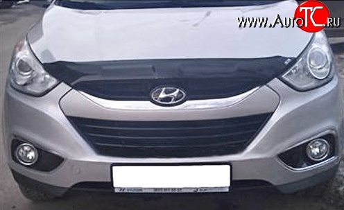 2 879 р. Дефлектор капота NovLine Hyundai IX35 LM дорестайлинг (2009-2013)  с доставкой в г. Королёв