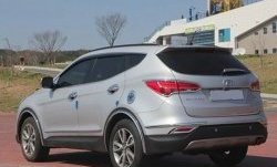 5 349 р. Комплект дефлекторов окон СТ Hyundai Santa Fe DM дорестайлинг (2012-2016)  с доставкой в г. Королёв. Увеличить фотографию 2