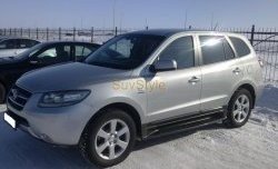 17 799 р. Пороги OEM Style Hyundai Santa Fe CM рестайлинг (2009-2012)  с доставкой в г. Королёв. Увеличить фотографию 2