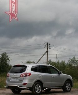 11 159 р. Защита заднего бампера Souz-96 (d60) Hyundai Santa Fe CM рестайлинг (2009-2012)  с доставкой в г. Королёв. Увеличить фотографию 2