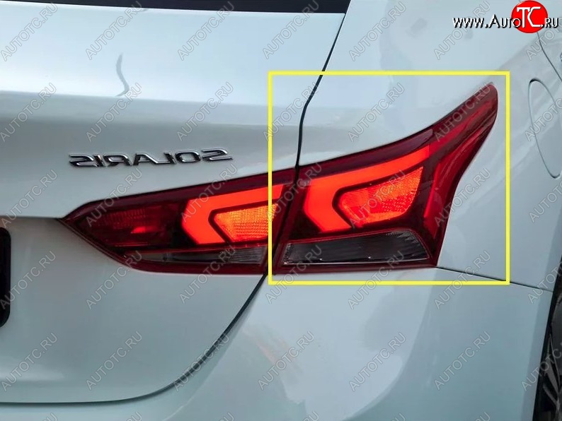 36 999 р. Фара задняя правая Стандартная (светодиодная) Hyundai Solaris HCR седан дорестайлинг (2017-2020)  с доставкой в г. Королёв