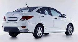 3 599 р. Пороги накладки Sport KIA Rio 3 QB дорестайлинг седан (2011-2015) (Неокрашенные)  с доставкой в г. Королёв. Увеличить фотографию 6