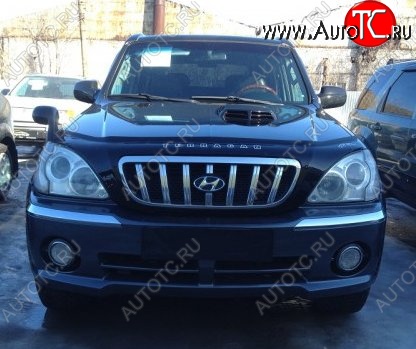 999 р. Дефлектор капота Russtal Hyundai Terracan HP дорестайлинг (2001-2004)  с доставкой в г. Королёв