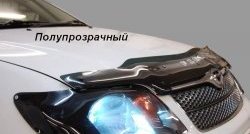 2 189 р. Дефлектор капота CA-Plastic  Hyundai Tucson  TL (2015-2021) дорестайлинг, рестайлинг (Classic черный, Без надписи)  с доставкой в г. Королёв. Увеличить фотографию 3