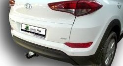 7 499 р. Фаркоп Лидер Плюс. Hyundai Tucson TL рестайлинг (2018-2021) (Без электропакета)  с доставкой в г. Королёв. Увеличить фотографию 2