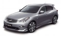 31 249 р. Комплект порогов Impul INFINITI EX35 J50 (2007-2013) (Неокрашенные)  с доставкой в г. Королёв. Увеличить фотографию 5