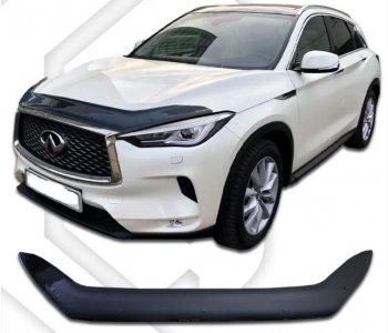 Дефлектор капота CA-Plastiс INFINITI Qx50 J55 (2017-2022)