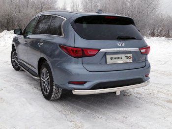 15 349 р. Фаркоп (тягово-сцепное устройство) TCC  INFINITI QX60  L50 (2016-2021) рестайлинг (Оцинкованный, шар E)  с доставкой в г. Королёв. Увеличить фотографию 2