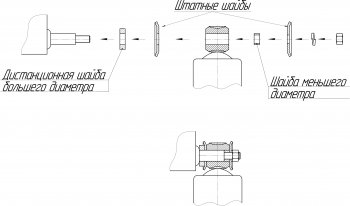 8 249 р. Амортизатор задний усиленный (лифт 40 мм, масляный) РИФ Nissan Navara 1 D22 рестайлинг (2000-2005)  с доставкой в г. Королёв. Увеличить фотографию 4