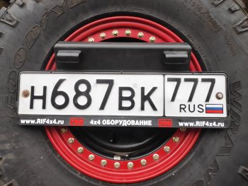 60 949 р. Бампер задний силовой РИФ (стандарт)  Jeep Wrangler  JK (2007-2018) (С квадратом под фаркоп и фонарями)  с доставкой в г. Королёв. Увеличить фотографию 4