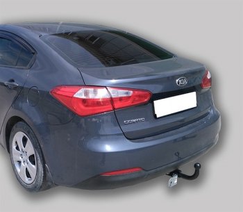 6 999 р. Фаркоп Лидер Плюс  KIA Cerato  3 YD (2013-2019) дорестайлинг седан, рестайлинг седан (Без электропакета)  с доставкой в г. Королёв. Увеличить фотографию 3