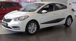 3 799 р. Молдинги RA (широкие, комплект на 4 двери) KIA Cerato 4 BD дорестайлинг седан (2018-2021) (Поверхность глянец (под окраску), Неокрашенные)  с доставкой в г. Королёв. Увеличить фотографию 4