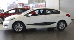 3 799 р. Молдинги RA (широкие, комплект на 4 двери) KIA Cerato 4 BD дорестайлинг седан (2018-2021) (Поверхность глянец (под окраску), Неокрашенные)  с доставкой в г. Королёв. Увеличить фотографию 5