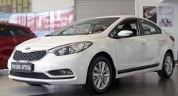 3 289 р. Молдинги RA (узкие, комплект 4 шт.) KIA Cerato 3 YD дорестайлинг седан (2013-2016) (Поверхность глянец (под окраску), Неокрашенные)  с доставкой в г. Королёв. Увеличить фотографию 4