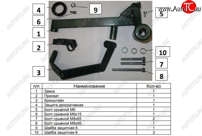 6 299 р. Замок КПП FORTUS (AT+) KIA Cerato 4 BD дорестайлинг седан (2018-2021)  с доставкой в г. Королёв