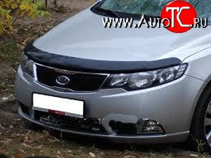 3 199 р. Дефлектор капота NovLine KIA Cerato 2 TD седан (2008-2013)  с доставкой в г. Королёв