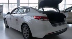 1 169 р. Защитная накладка на задний бампер RA KIA Optima JF седан рестайлинг (2018-2020)  с доставкой в г. Королёв. Увеличить фотографию 5