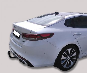 6 849 р. Фаркоп Лидер Плюс  KIA Optima ( 4 JF,  JF) (2016-2020) дорестайлинг седан, седан рестайлинг (Без электропакета)  с доставкой в г. Королёв. Увеличить фотографию 4