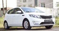 1 769 р. Защитная сетка решетки переднего бампера РА KIA Rio 3 QB дорестайлингхэтчбек5дв. (2011-2015)  с доставкой в г. Королёв. Увеличить фотографию 3