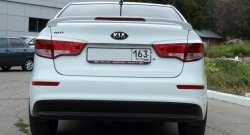 5 799 р. Спойлер BS KIA Rio 3 QB рестайлинг седан (2015-2017) (Неокрашенный)  с доставкой в г. Королёв. Увеличить фотографию 8