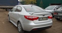 2 549 р. Спойлер LitCompany KIA Rio 3 QB рестайлинг седан (2015-2017) (Неокрашенный)  с доставкой в г. Королёв. Увеличить фотографию 2