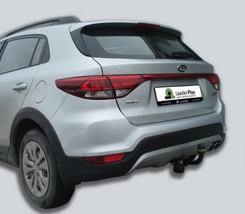 6 649 р. Фаркоп Лидер Плюс KIA Rio X-line (2017-2021) (Без электропакета)  с доставкой в г. Королёв. Увеличить фотографию 2