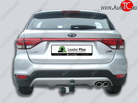 6 649 р. Фаркоп Лидер Плюс KIA Rio X-line (2017-2021) (Без электропакета)  с доставкой в г. Королёв